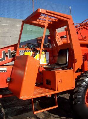 1986 lull 844 fork lift telehandler telescopic boom