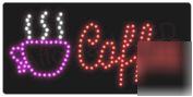 Coffee led sign (3008)