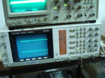 Philips pm 3350A 60 mhz 100 ms/s oscilloscope