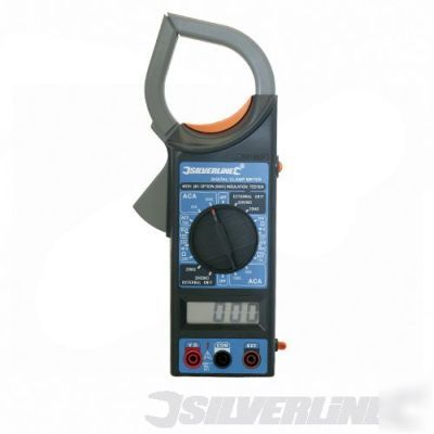 Digital clamp meter multimeter multi-tester ac/dc volt