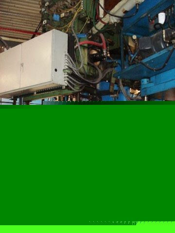 Lawton 500 ton 4-post hydraulic press
