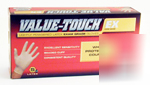 Value touch exam grade disposable gloves - l case