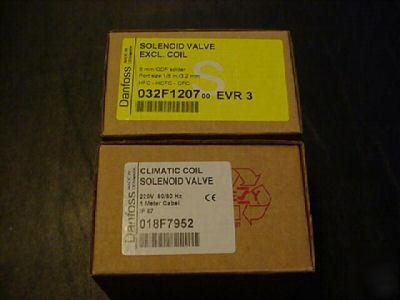 Danfoss solenoid valve and climatic coil set - 