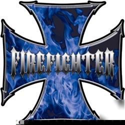 Firefighter decal reflective 4