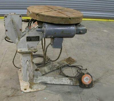 1000 lb aronson welding positioner #23465