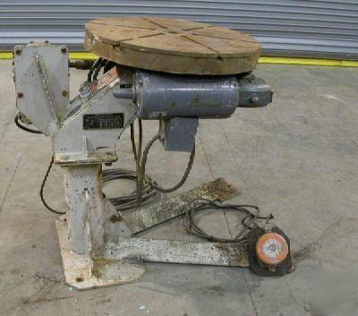 1000 lb aronson welding positioner #23465