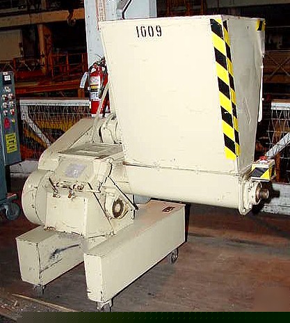5HP plastic granulator, amacoil bp 1010, auge