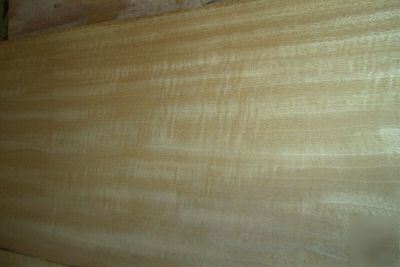 Figured limba veneer 14 @ 10'' x 45'' [1641]