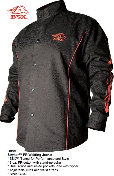 Revco 'stryker' fr welding jacket, x-large