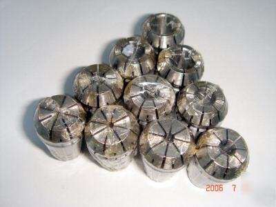 New full ER16 collet set 10 pcs cnc milling lathe #A03