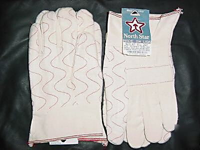 5 pair heat resistant hotmill cotton rayon work gloves