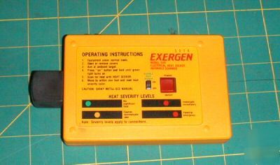 Exergen infrared temperature scanner ehs heat seeker