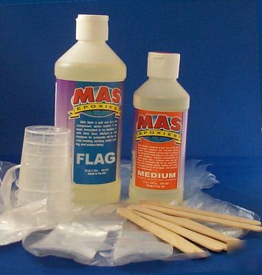 Mas epoxy handy repair kit odorless easy 2:1 mix