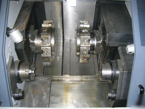 Mori seiki cnc dl-150 twin turret turning center