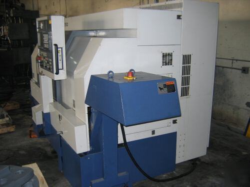 Mori seiki cnc dl-150 twin turret turning center