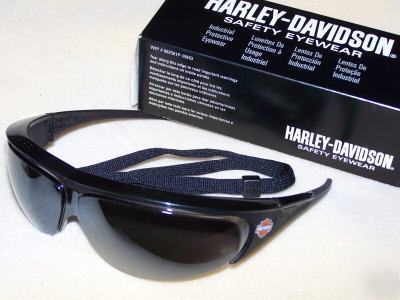 New harley davidson HD401 safety glasses- silver mirror