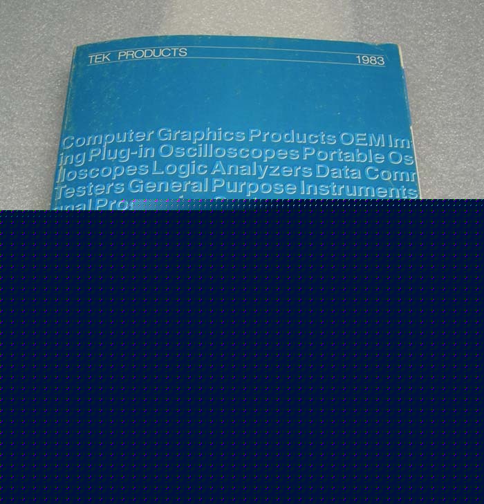 Tektronix products catalog 1983