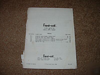 Assembly instructions flexi-coil spray attachment