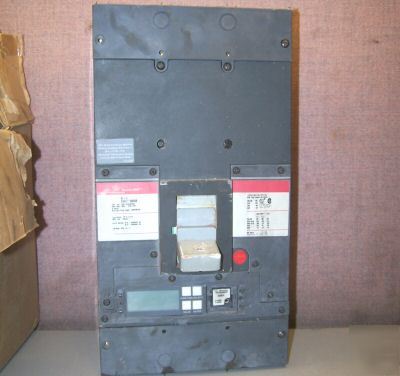Ge 800 amp circuit breaker SKLL36BD0800 w/ rating plug 