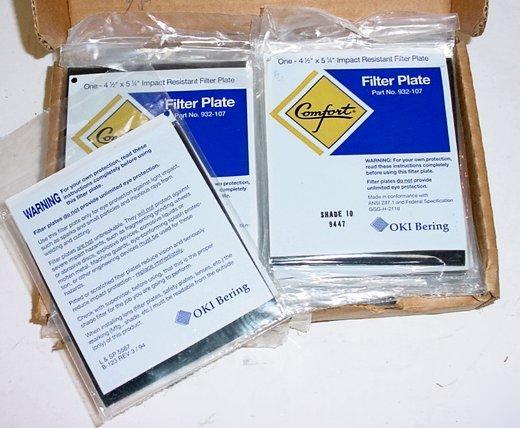 New lot oki bering welding helmet filter plates 4.5