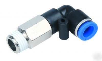 One-touch fittings mtll - extended male elbow - pkg 10