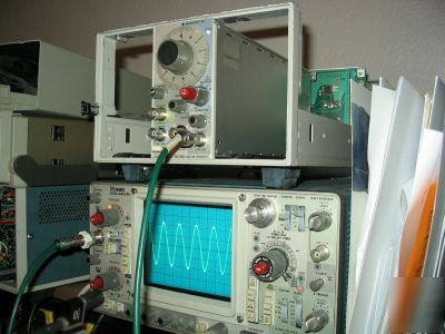 Tektronix FG502 function generator fg 502 working tek