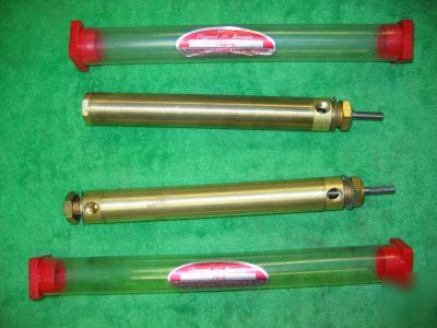 2 clippard minimatic pneumatic cylinders 7D-5 & 7SD-5