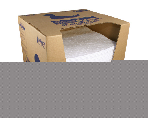 Bonded lightweight pads in dispenser box