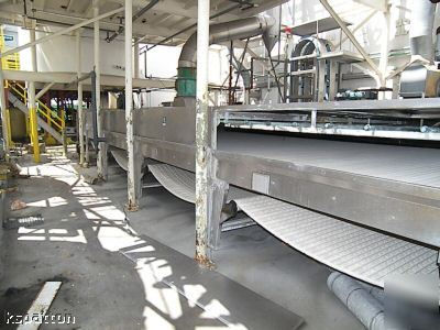 I&h 12' x 50' stainless steel pastuerizer / cooler