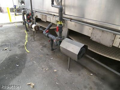 I&h 12' x 50' stainless steel pastuerizer / cooler