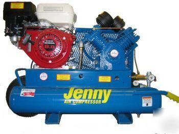New gas air compressor 16.2CFM@100PSI emglo/jenny #6687
