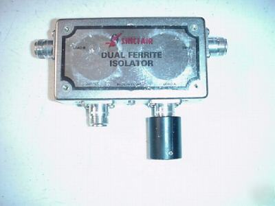 Sinclair dual ferrite isolators qty 5