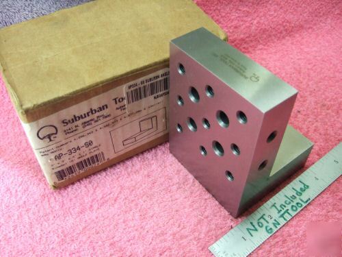 Suburban tool co. angle plate ap-334-S0 sine set series