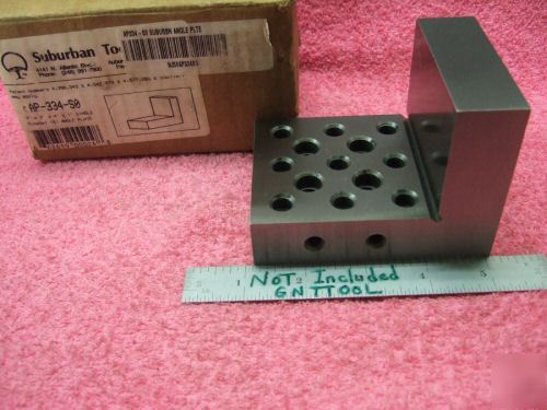 Suburban tool co. angle plate ap-334-S0 sine set series