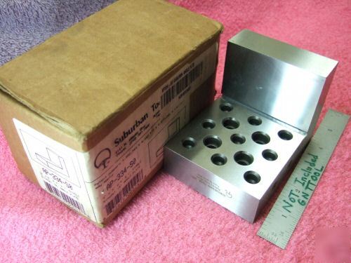 Suburban tool co. angle plate ap-334-S0 sine set series