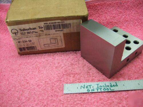 Suburban tool co. angle plate ap-334-S0 sine set series