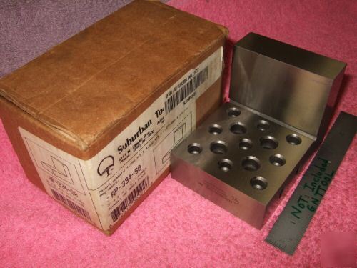 Suburban tool co. angle plate ap-334-S0 sine set series