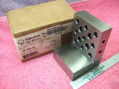 Suburban tool co. angle plate ap-334-S0 sine set series