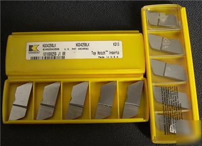 15 kennametal NGD4250LK K313 top notch carbide inserts