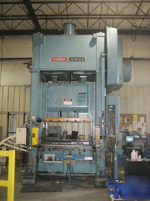 #9834 - 300 ton niagara straight side press