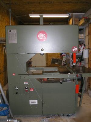 2003 grobe vertical bandsaw