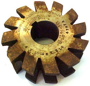 Concave milling cutter 4