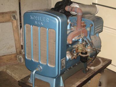 Kohler 4 cyl- 5KW gen set - honda wacker john deere 