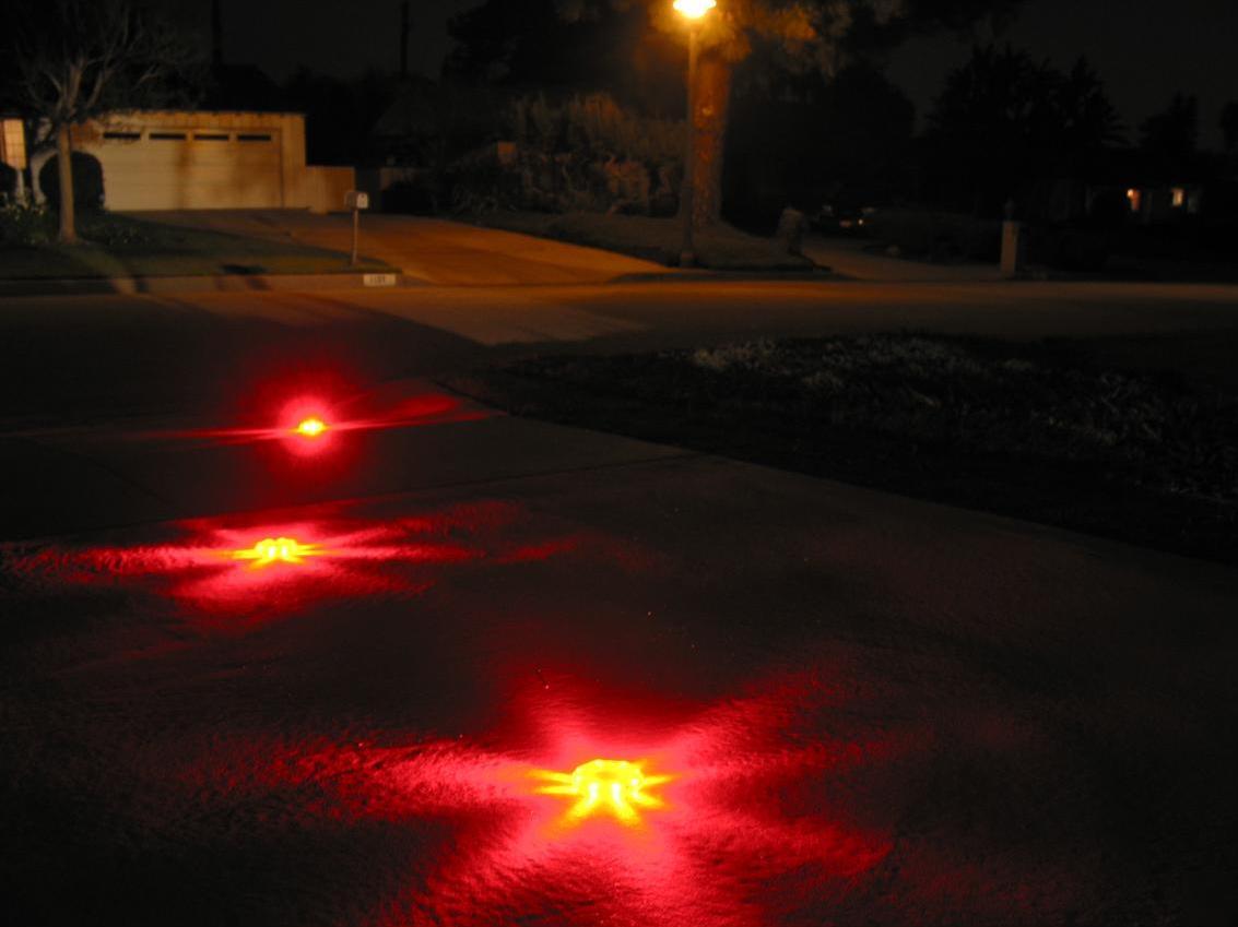 New powerflare safety light: waterproof led flashlight, 