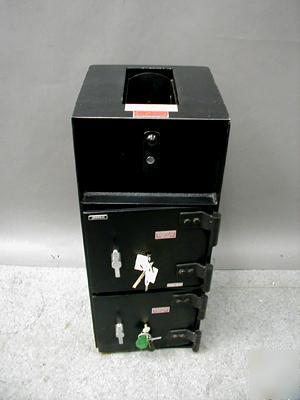 American security products 2 door drop-safe money cash