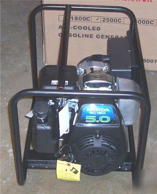 New 5HP honda powered 2500 watt generator