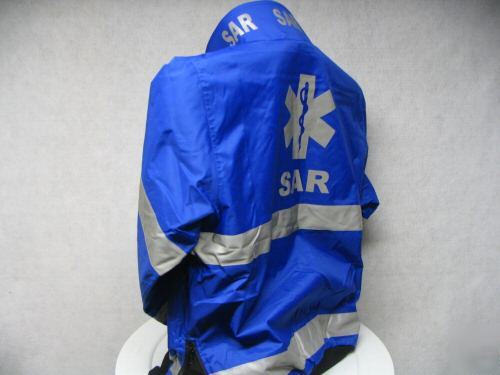 Sar/ems, search and rescue jacket, sar, reflective 3X