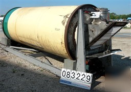 Used: rotary air dryer, 304 stainless steel. horizontal