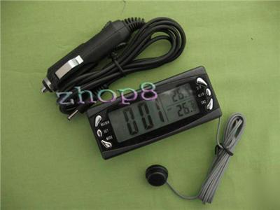 In/out door car digital temperature thermometer meter