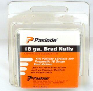 Paslode discontinued - 18 ga. brads, 5/8